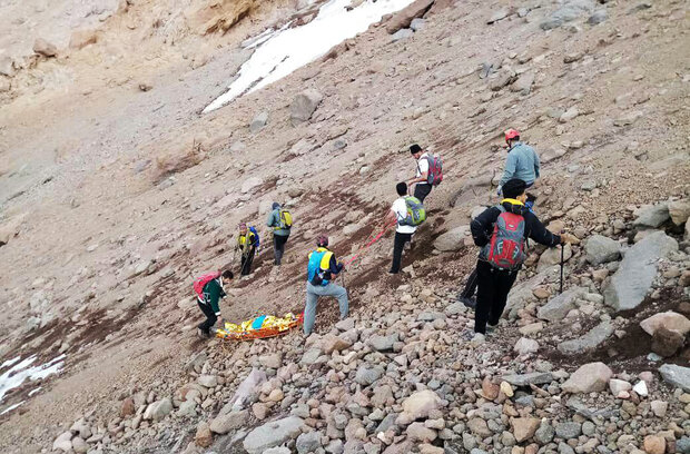 نجات کوهنورد ۳۰ ساله در ارتفاعات شمال تهران
