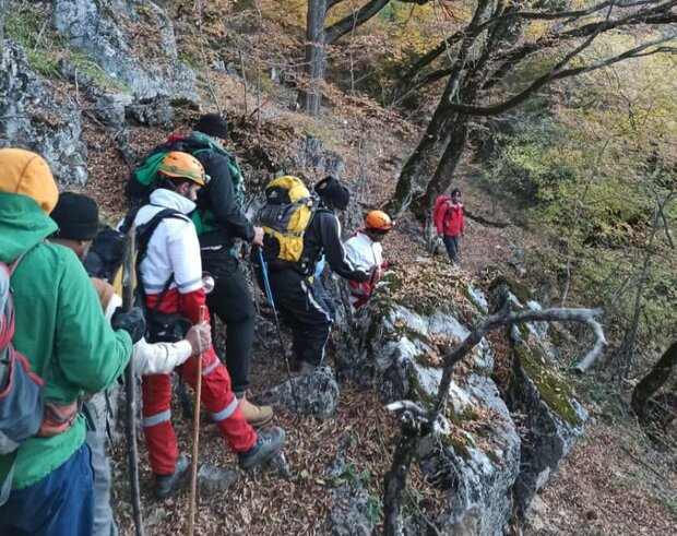 نجات ۱۸ کوهنورد گمشده در ارتفاعات «محمد آباد» علی آبادکتول