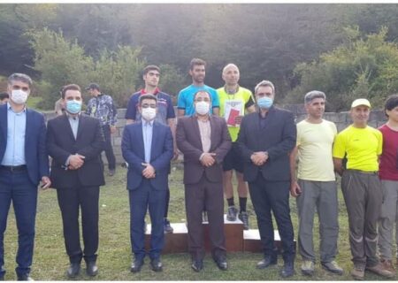 مسابقه دوی کوهستان در چالوس برگزار شد
