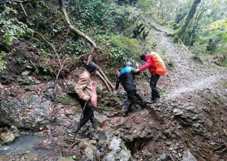 گزارش عملیات جستجو و نجات در کوه های تالش استان گیلان