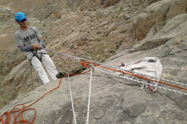 طناب مناسب برای صعود های یخچالی