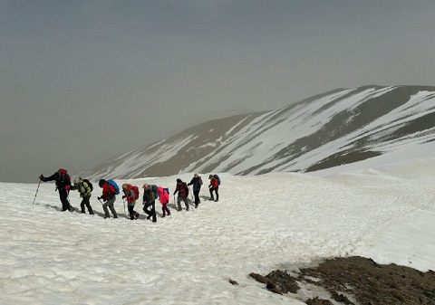 گزارش صعود قله شیرباد