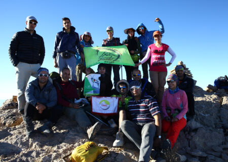 گزارش برنامه صعود به قله هماگ