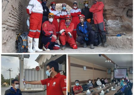 برگزاری دوره کارآموزی غارپیمایی با حضور ۱۲ کوهنورد در بیرجند