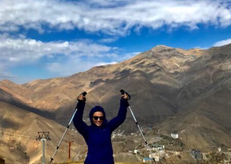 حال خوبِ گلاره عباسی در کوهنوردی