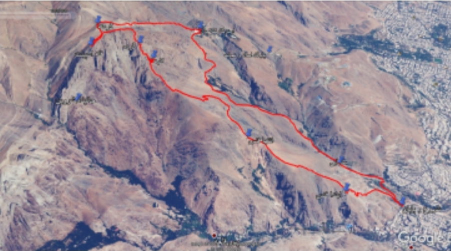گزارش صعود به قله اسپیلت مسیر گرده