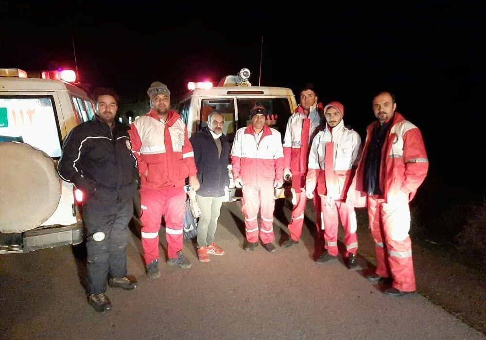 نجات دو کوهنورد گم شده در ارتفاعات منطقه یله گنبد