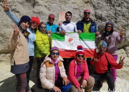 گزارش برنامه صعود قله دماوند