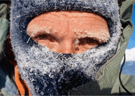 علت سرمازدگی در کوهستان