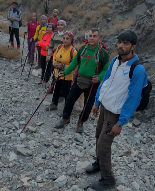 گزارش صعود:کوهنوردان برازجانی به قله نایبند خراسان جنوبی صعود کردند