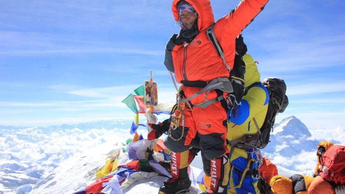 آنشون جامسنپا کوه‌نورد زن هندی