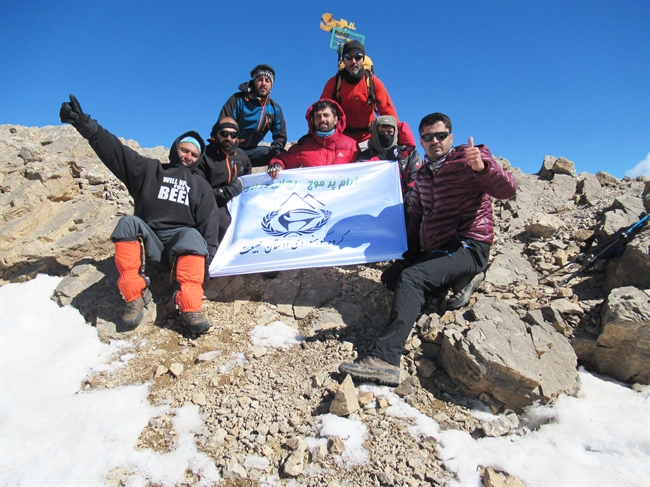 گزارش صعود به قله ۳۹۴۵ متری شاهوار در استان سمنان