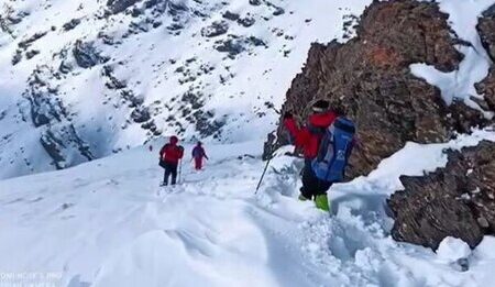 گزارش نهایی عملیات نجات کوهنوردان مفقود شده در ارتفاعات پریز کوه شهرستان دورود
