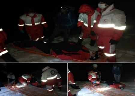 ۲ کوهنورد گرفتار در ارتفاعات روستای قوشخانه تکاب پیدا شدند