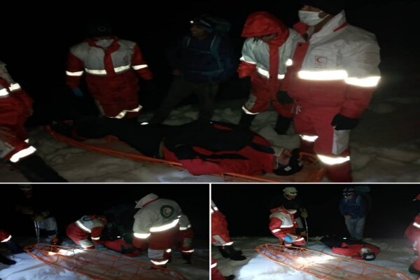 ۲ کوهنورد گرفتار در ارتفاعات روستای قوشخانه تکاب پیدا شدند