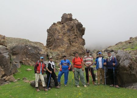 گزارش صعود به قله سبلان از مسیر جنوبی ( آلوارس )
