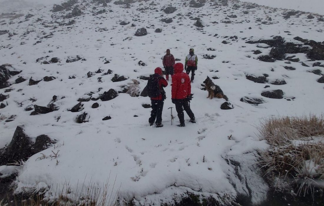 ۷۲ ساعت تلاش برای نجات فرد گم شده در ارتفاعات الوند