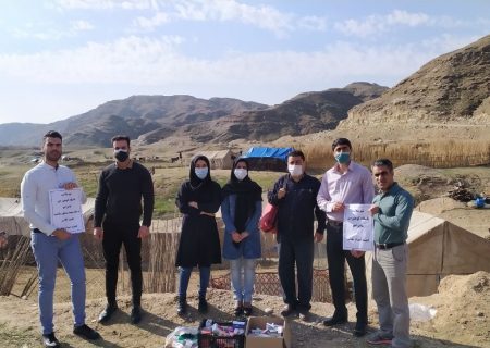 حضور تیم سلامت داوطلبانه کوهنوردی در بین عشایر
