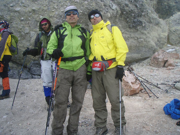 گزارش صعود به قله دماوند ازجبهه شمالی