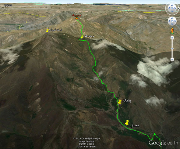 گزارش صعود به قله اورین