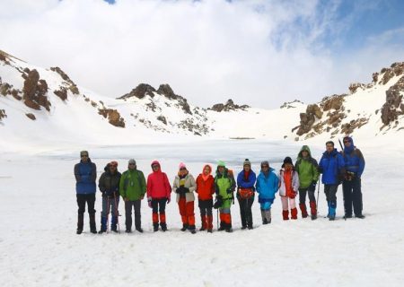 گزارش برنامه صعود به قله سبلان ۳ تا ۷ تیر ۹۵