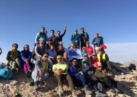 گزارش صعود قله تَشگِر هرمزگان ۹۶