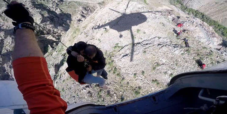 نجات جان ۵ کوهنورد گمشده در دماوند