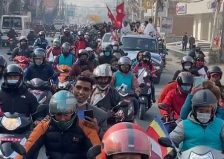 استقبال جالب از نخستین فاتحان زمستانی قله کِی ۲ در نپال