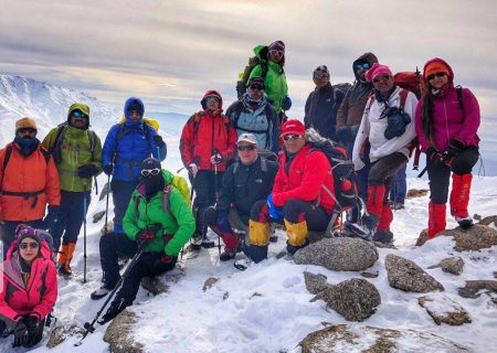کوهنوردان خراسان شمالی به بیش از ۶۰ قله صعود کردند