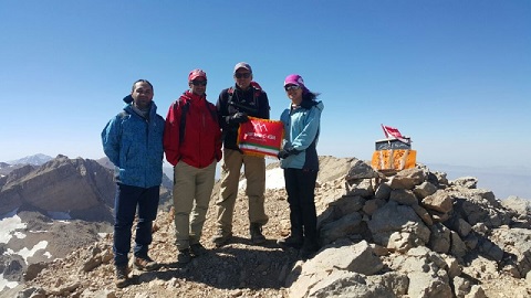 گزارش صعود باشگاه کوهنوردی اسپیلت به قله قاش مستان