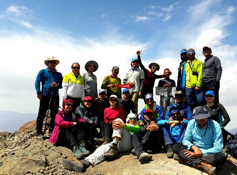 گزارش صعود قله شاه البرز ۹۷٫۵٫۱۲/هر هفته یک برنامه «شماره ۷۶۵»