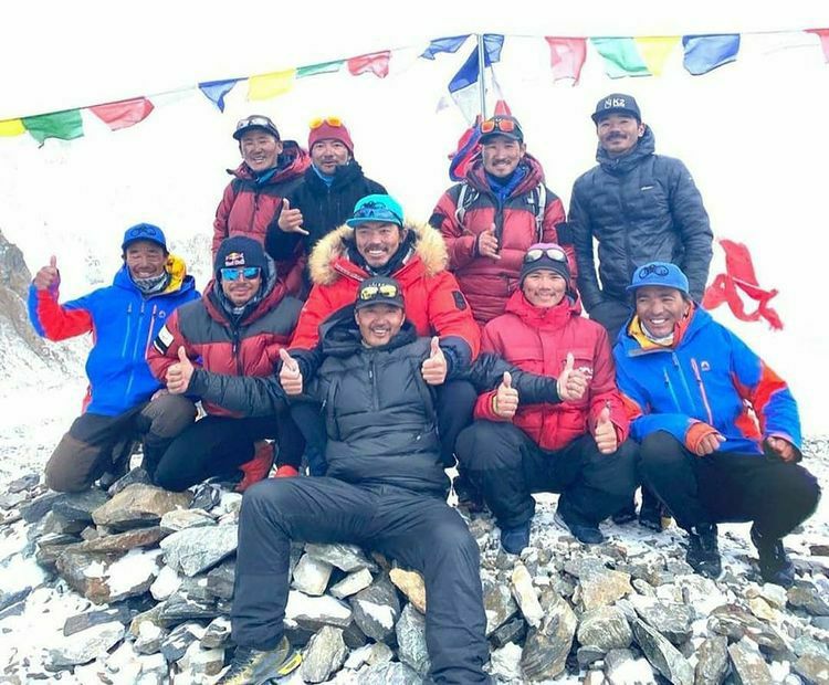 آخرین تصاویر منتشر شده از سوی فاتحان نخستین صعود زمستانه قله کی۲