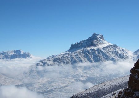 گزارش کامل صعودقله شیرکوه ازمسیر تنوره دره یخچال درتاریخ۱۳۹۸/۰۵/۱۸