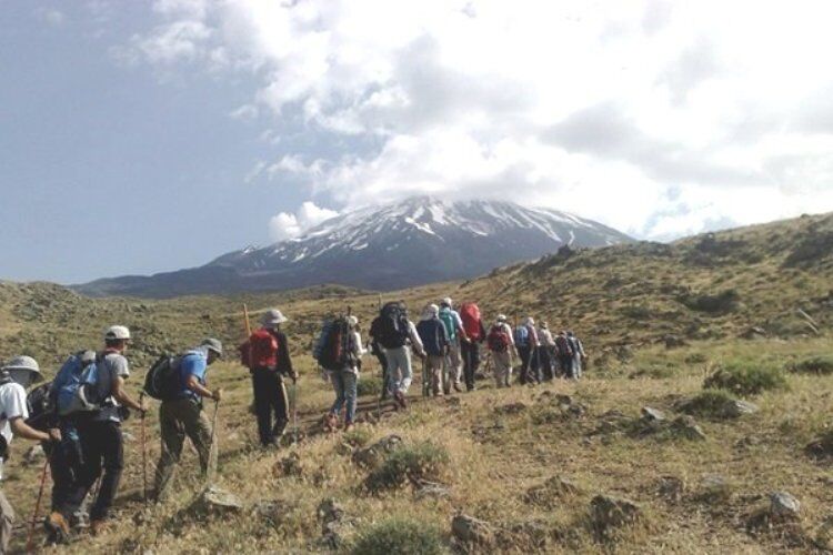 هفتمین مرحله آموزش کوهپیمایی همگانی شهرداری تهران
