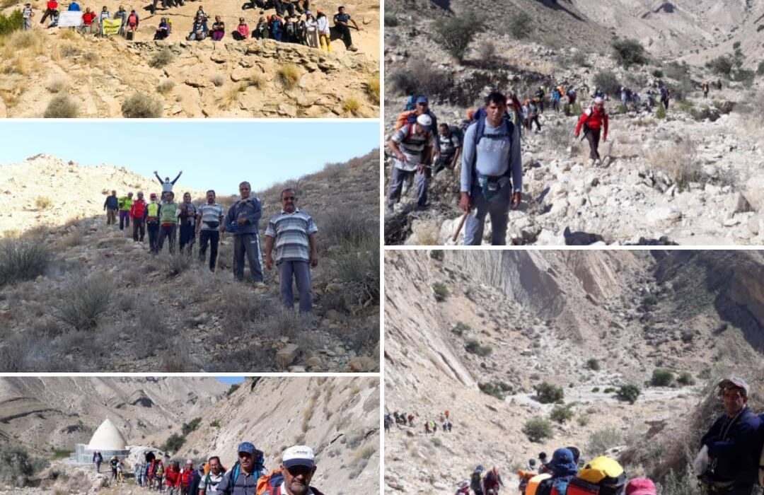 همایش کوهنوردان شهرستان بستک به مناسبت  چهل و دومین سالگرد پیروزی انقلاب اسلامی