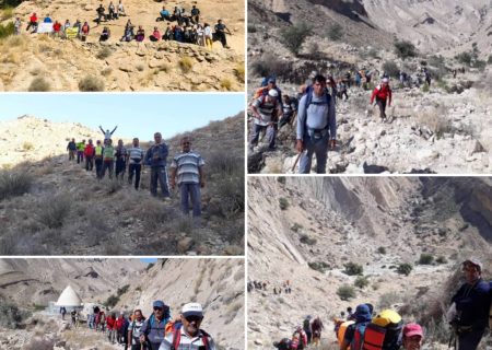 همایش کوهنوردان شهرستان بستک به مناسبت  چهل و دومین سالگرد پیروزی انقلاب اسلامی