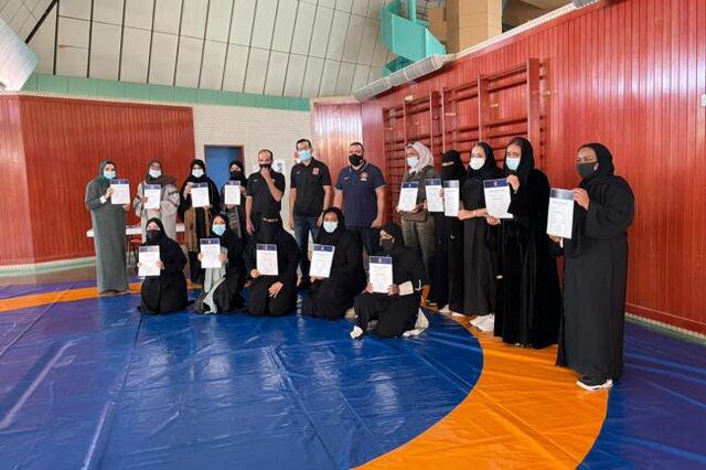 برگزاری نخستین دوره داوری زنان در کشتی توسط عربستان