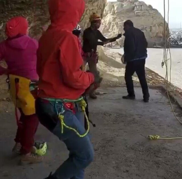 فردِ مزاحم کوهنوردان در فیلم شناسایی شده است