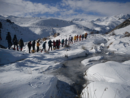 چک لیست ایمنی ده نکته ای برای سفرهای زمستانی به کوه