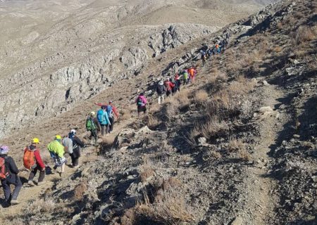 برگزاری صعود سراسری كوه‌نوردان شهرستان مشهد و طرقبه شاندیر به قله کنگ