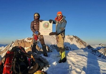 گزارش مختصر از صعود زمستانی خط راس علم کوه به دیوچال از گرده آلمانها-عرفان اصفهانی