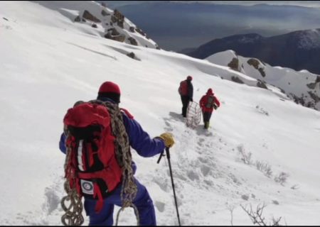 حادثه کوهنوردی و عملیات امداد کوهستان در ارتفاعات بیستون