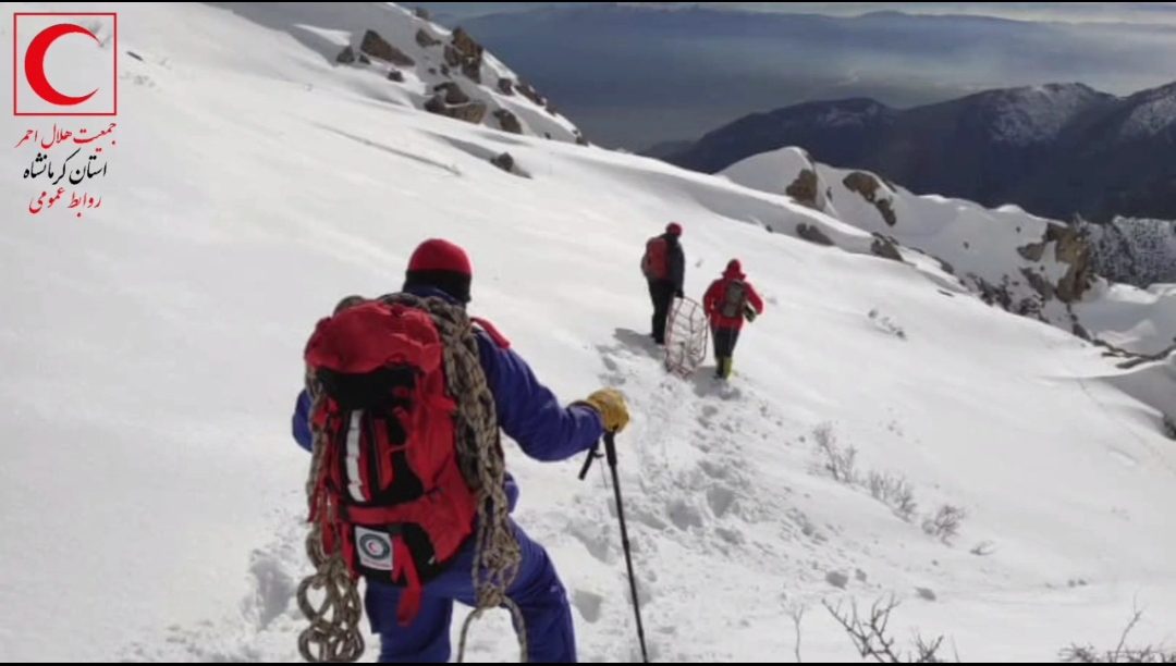 حادثه کوهنوردی و عملیات امداد کوهستان در ارتفاعات بیستون
