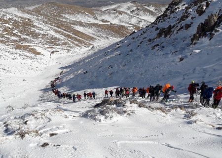 گزارش برنامه صعود به قله چهارشاخ