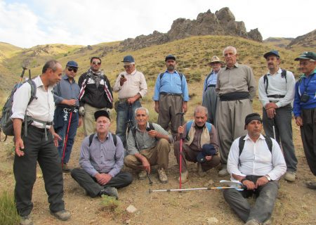 گزارش صعود به قله بلقیس بین تکاب زنجان