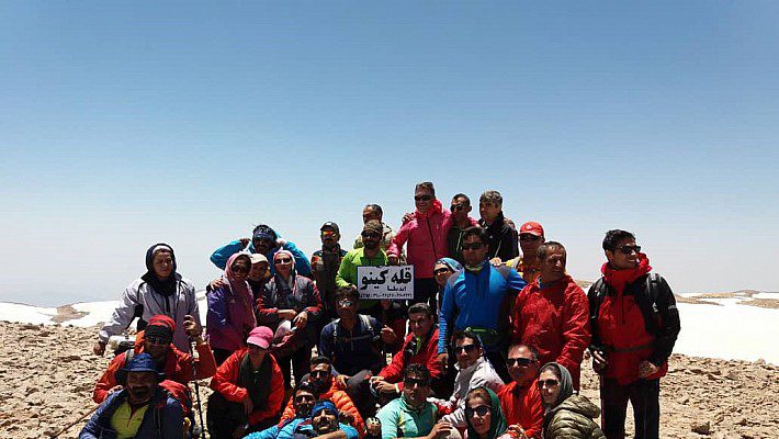 گزارش صعود به قله کینو ( زرد کوه بختیاری )