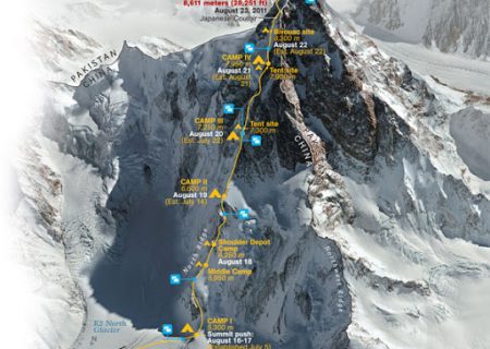 اکسپدیشن زمستانی ۲۰۲۱ کوه K2 با حوادث تلخی رو به اتمام است