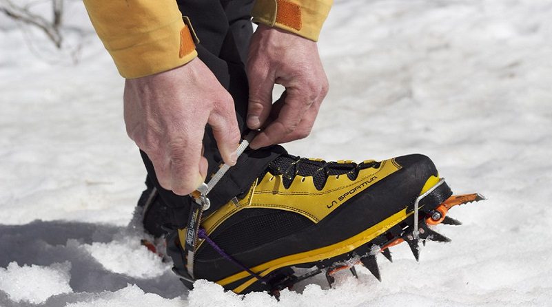 انواع کرامپونها(یخ شکن ها)برای استفاده برای کفشهای مختلف در زمستان و تفاوت انها باهم