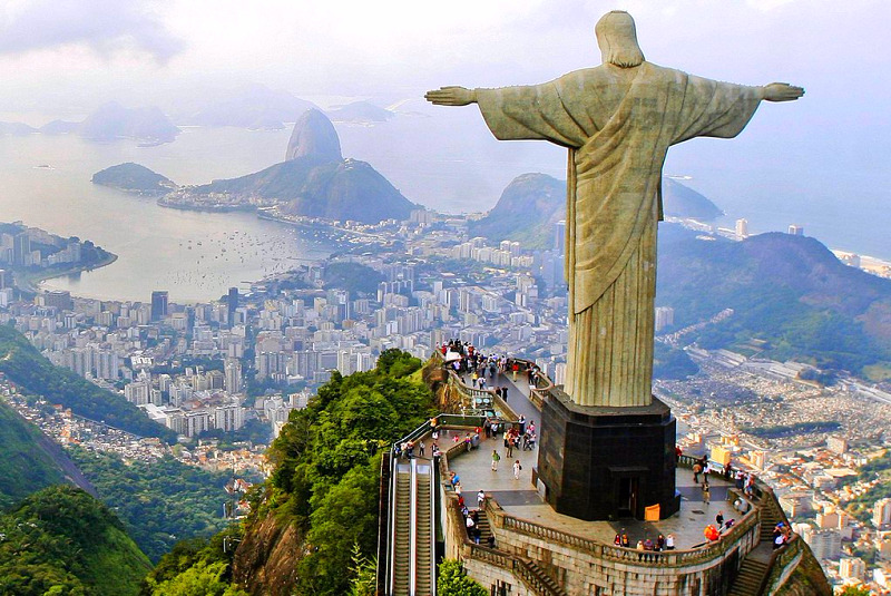برزیل – مجسمه مسیح