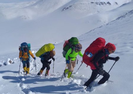 گزارش صعود زمستانه سبلان ؛ تمرین بر روی دو جبهه شمال شرقی و جنوبی در یک برنامه